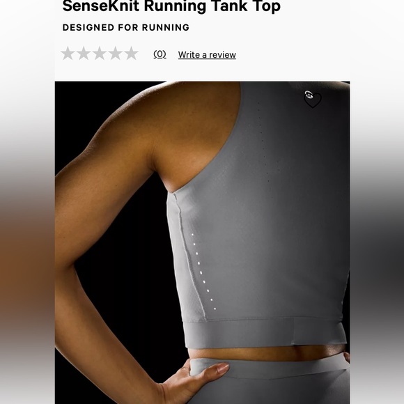 Lululemon sense kit running top - Picture 5 of 5